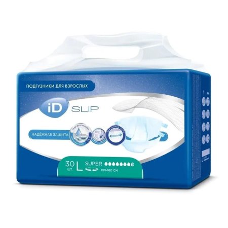 Подгузники для взрослых id slip super