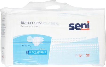 Подгузники для взрослых super seni classic large