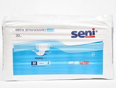 Подгузники для взрослых seni standard air l - см шт