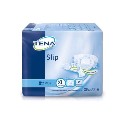 Подгузники tena slip plus для взрослых размер l