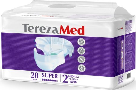 Подгузники для взрослых terezamed extra medium