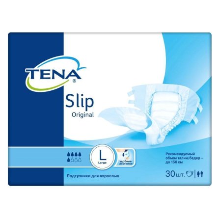 Tena slip original подгузники для взрослых m