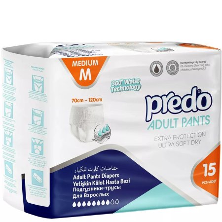 Predo adult подгузники трусы для взрослых