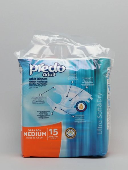 Подгузники для взрослых predo adult ultra soft &amp; dry
