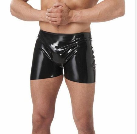Шорты из латекса мужские