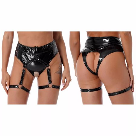 Кожаные подвязки для чулок