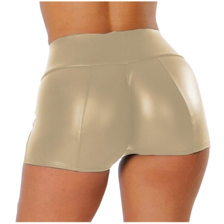 Блестящие шорты женские