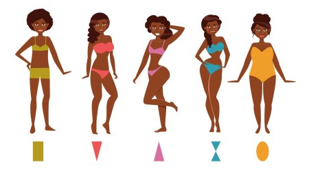 Тип фигур у женщин