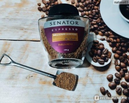 Кофе растворимый сублимированный сенатор