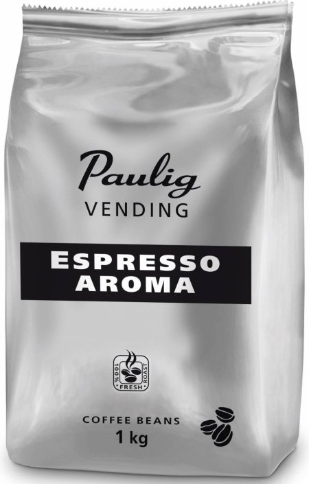 Кофе в зернах paulig vending espresso aroma