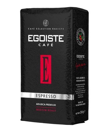 Кофе egoiste espresso молотый
