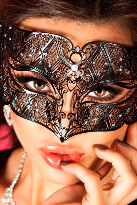 Маска карнавальная \ chilirose\