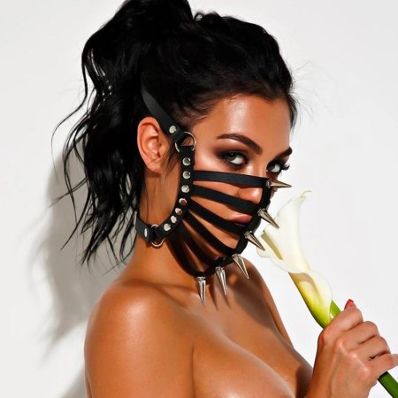 Эротическая кожаная маска