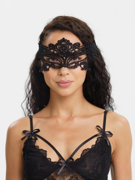 Маска женская кружевная