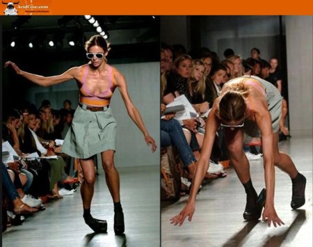 Модели на подиуме