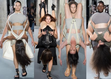 Рик оуэнс показ мод в париже 69