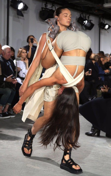 Рик оуэнс показ