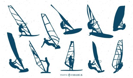 Эмблема виндсерфинг