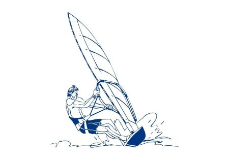 Виндсёрфинг графика