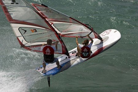 Виндсерфинг тандем