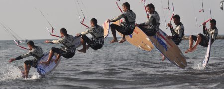 Кайтинг виндсерфинг