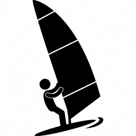 Виндсерфинг иконка