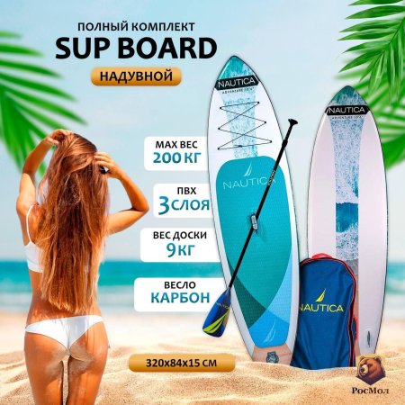 Надувной борд доска