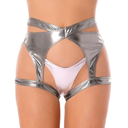 Трусы блестящие женские