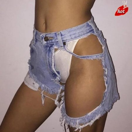 Шорты с дырками