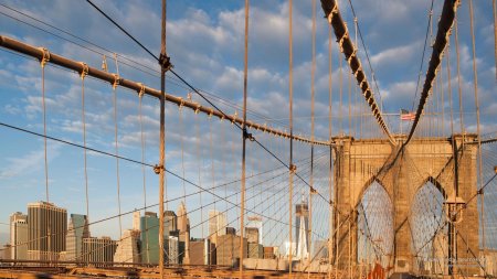 Бруклинский мост нью йорк