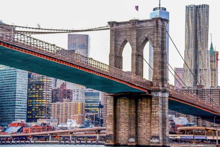 Манхэттен мост нью-йорк