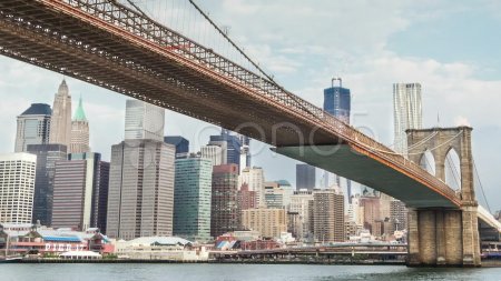 Бруклинский мост в нью йорке