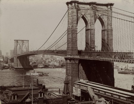 Бруклинский мост нью йорк