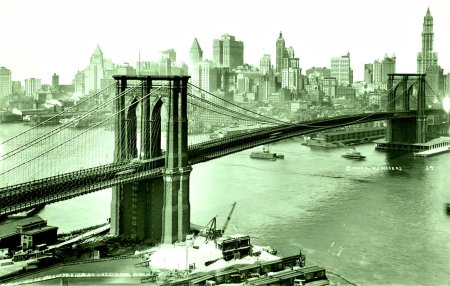 Нью йорк brooklyn bridge