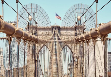 Мост из бруклина в манхеттен