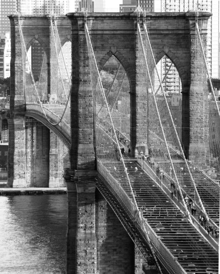 Бруклинский мост нью йорк