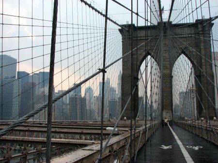 Бруклинский мост нью йорк
