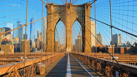Бруклинский мост нью йорк