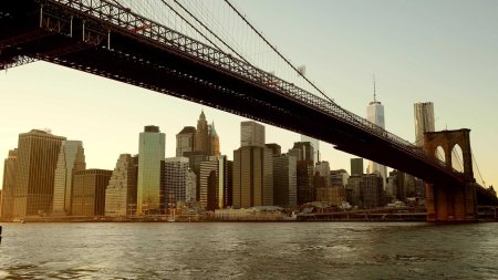 New york city brooklyn bridge