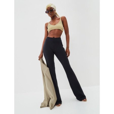 Брюки клеш лапша