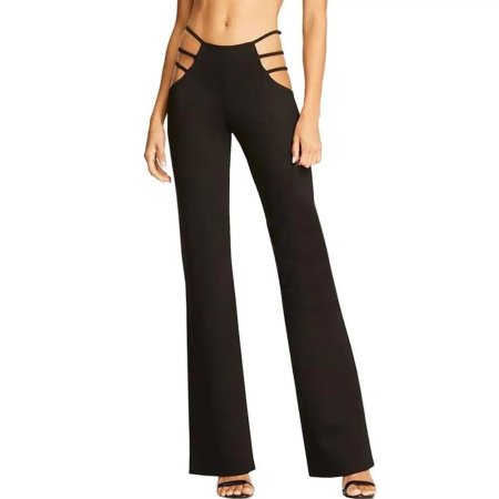 Брюки с вырезами на талии