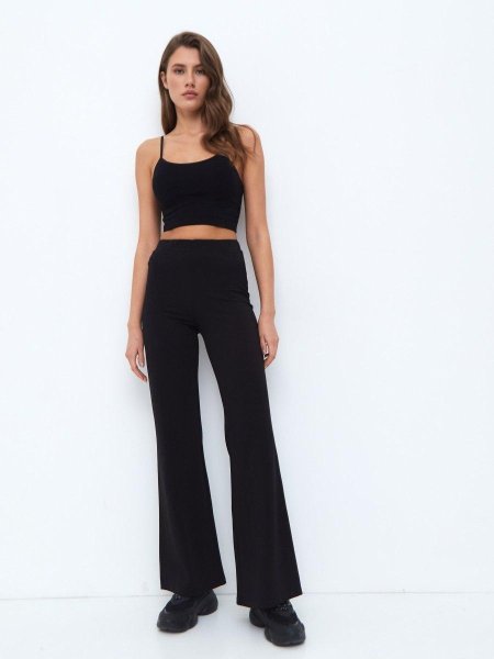 Штаны клеш женские