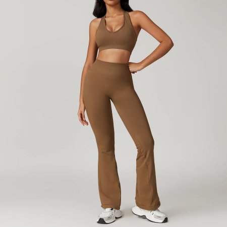 Брюки спортивные женские коричневые