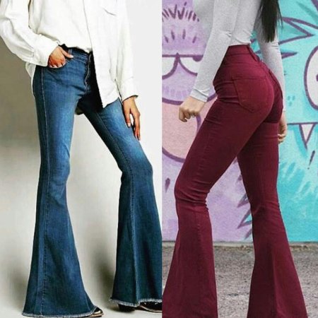 Модные брюки клеш