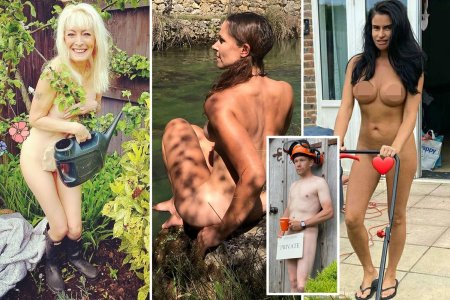 World naked gardening day
