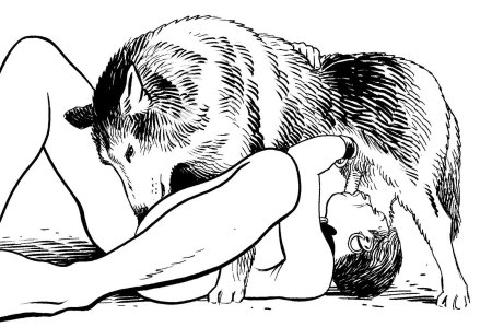 Волк иллюстрация