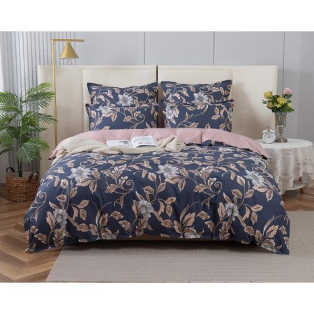 Катарина (синия) кпб сатин е