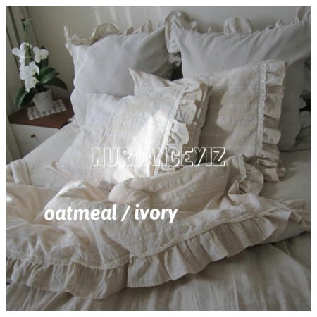 Наволочка с рюшами