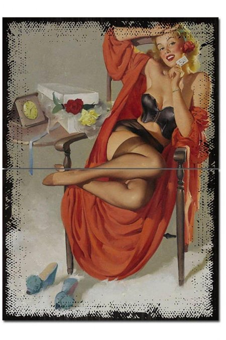 В стиле пин ап