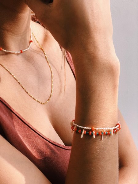 Модное ожерелье